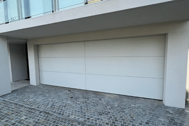 damaged panels on garage door