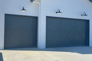 custom garage door installation