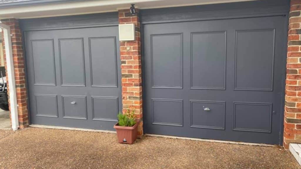 what materials are tilt garage doors made out of?