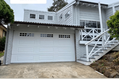 simple roller garage door